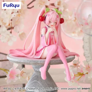 Vocaloid FuRyu Noodle Stopper Figure Hatsune Miku Sakura Miku 2023 Nikkori ver.